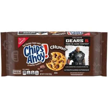 Chips Ahoy! Nabisco Chips Ahoy Chunky Chocolate Chip Cookies 11.75 oz., PK12 03221